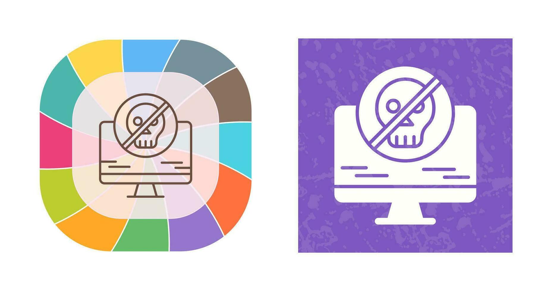 icono de vector de antivirus