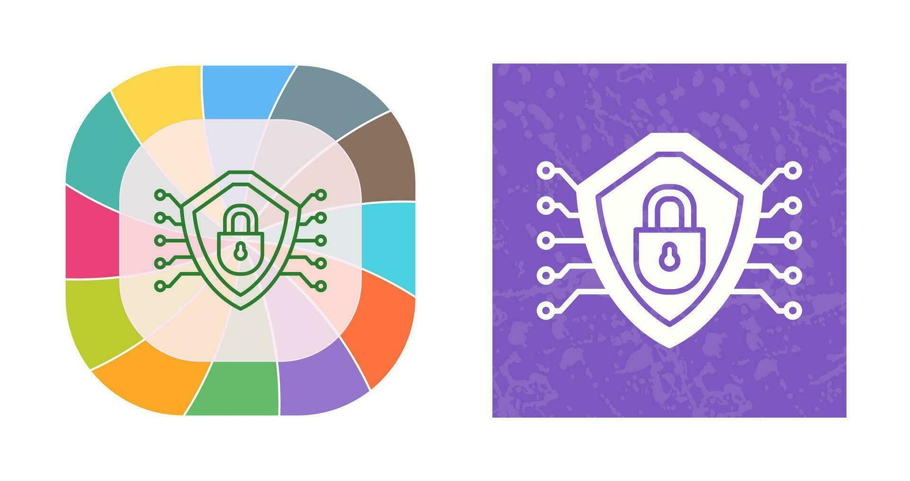 Cyber Security Vector Icon