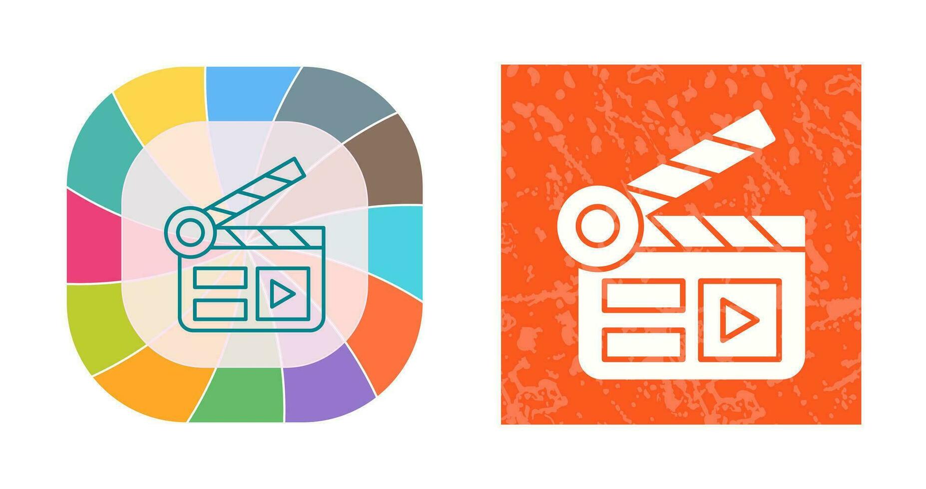 Clapper Board Vector Icon