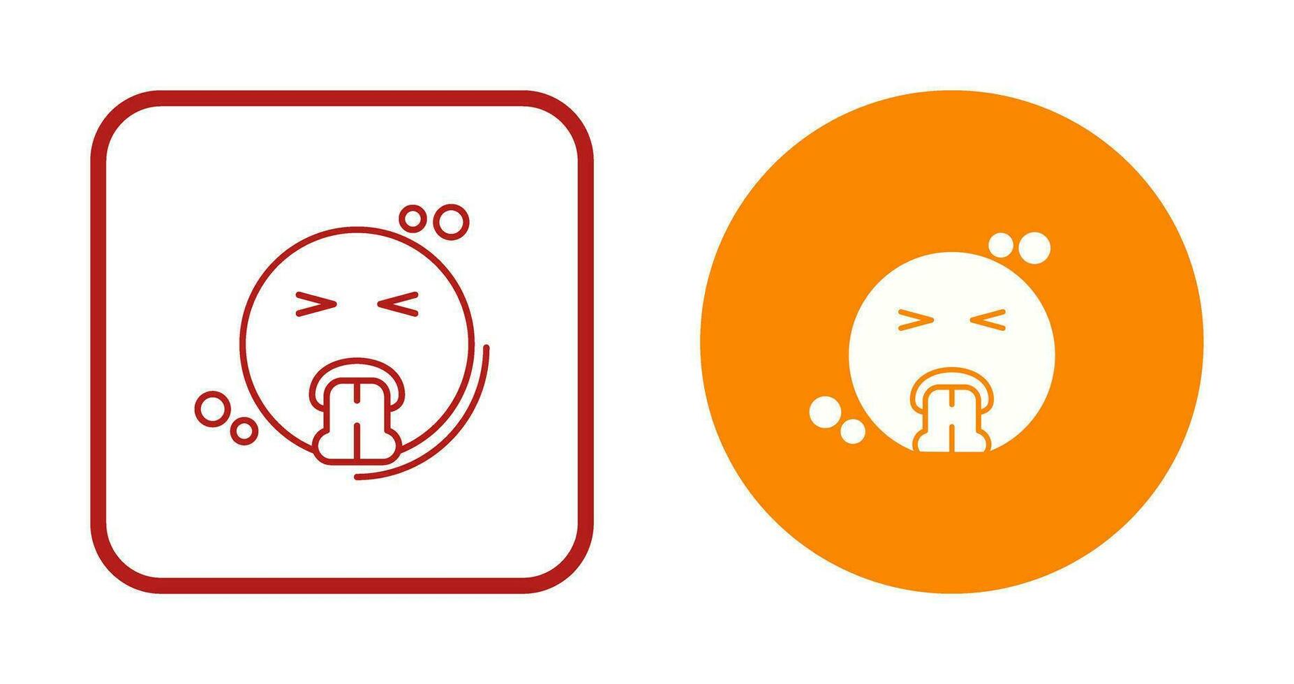 Vomit Vector Icon