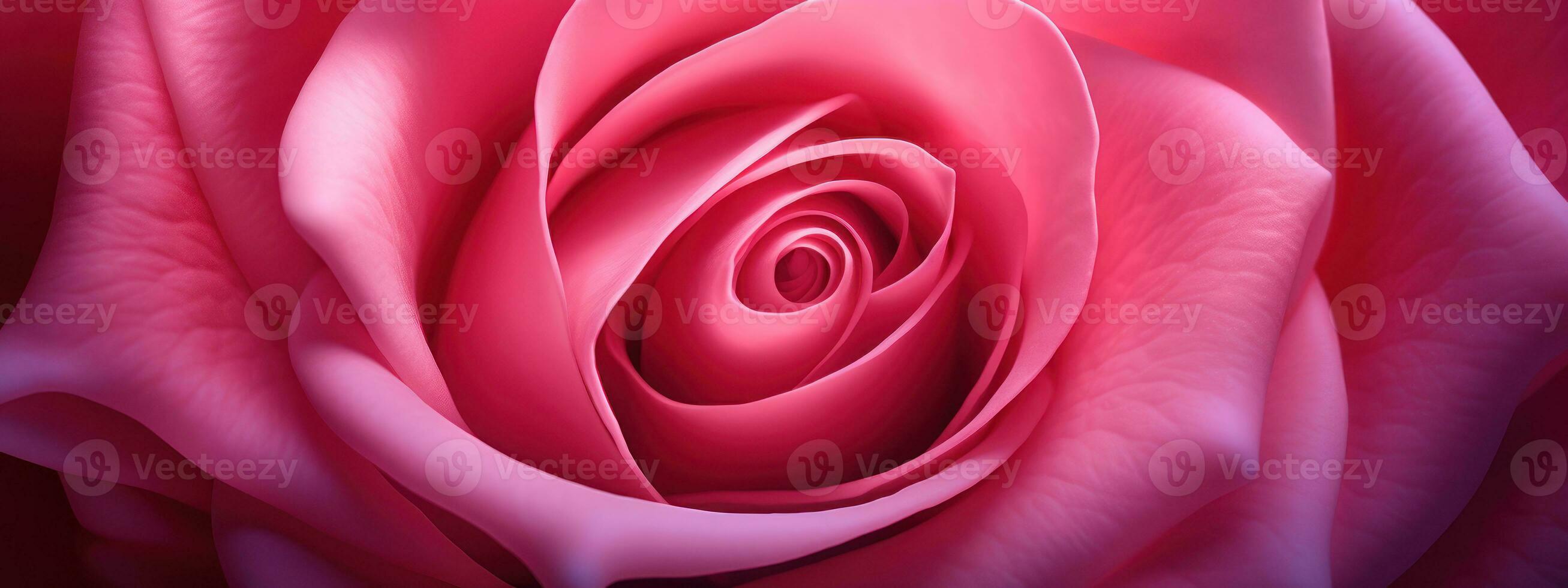 Fresh floral background showcasing a single rose bud. AI Generative photo