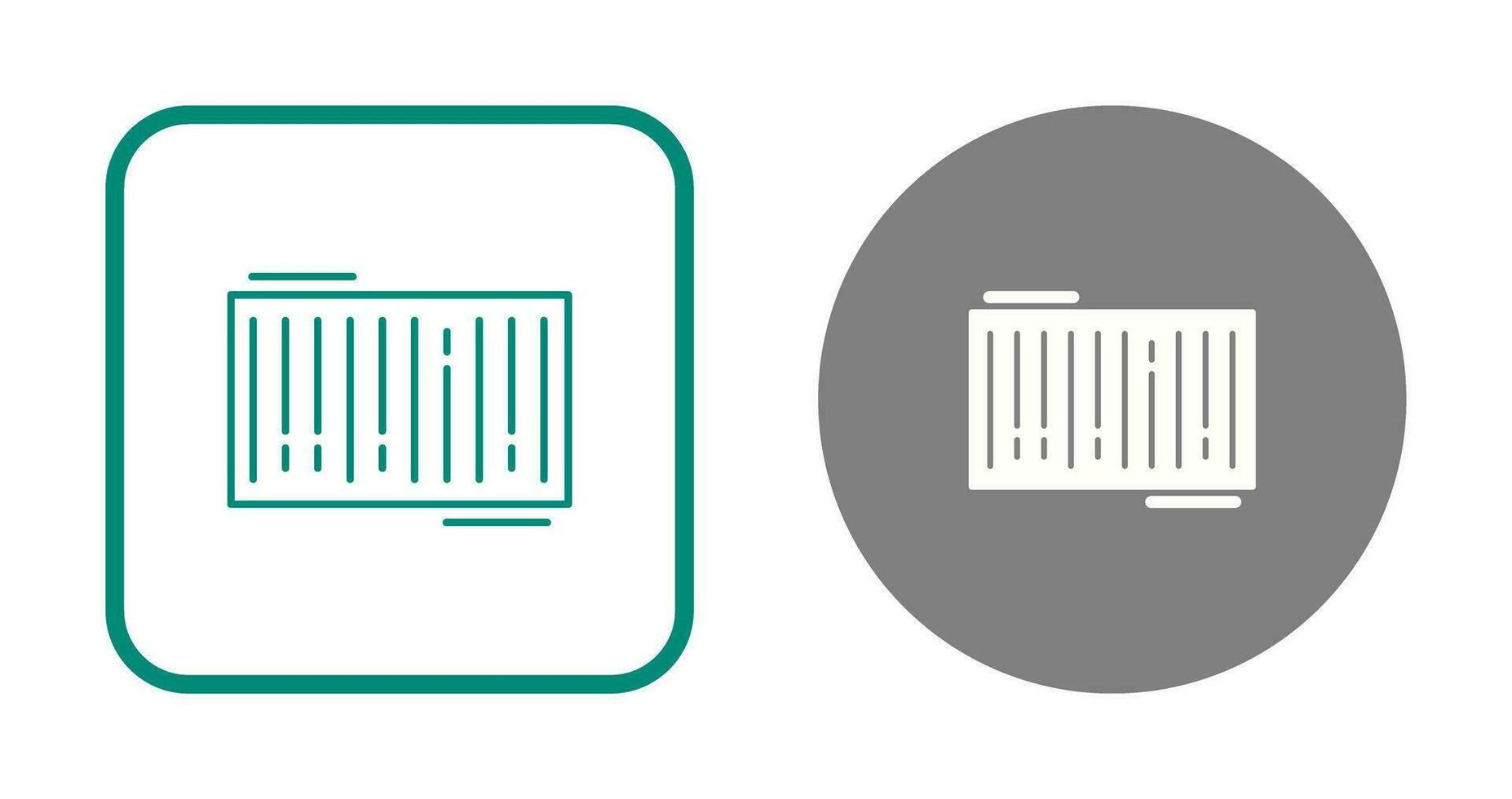 Barcode Vector Icon