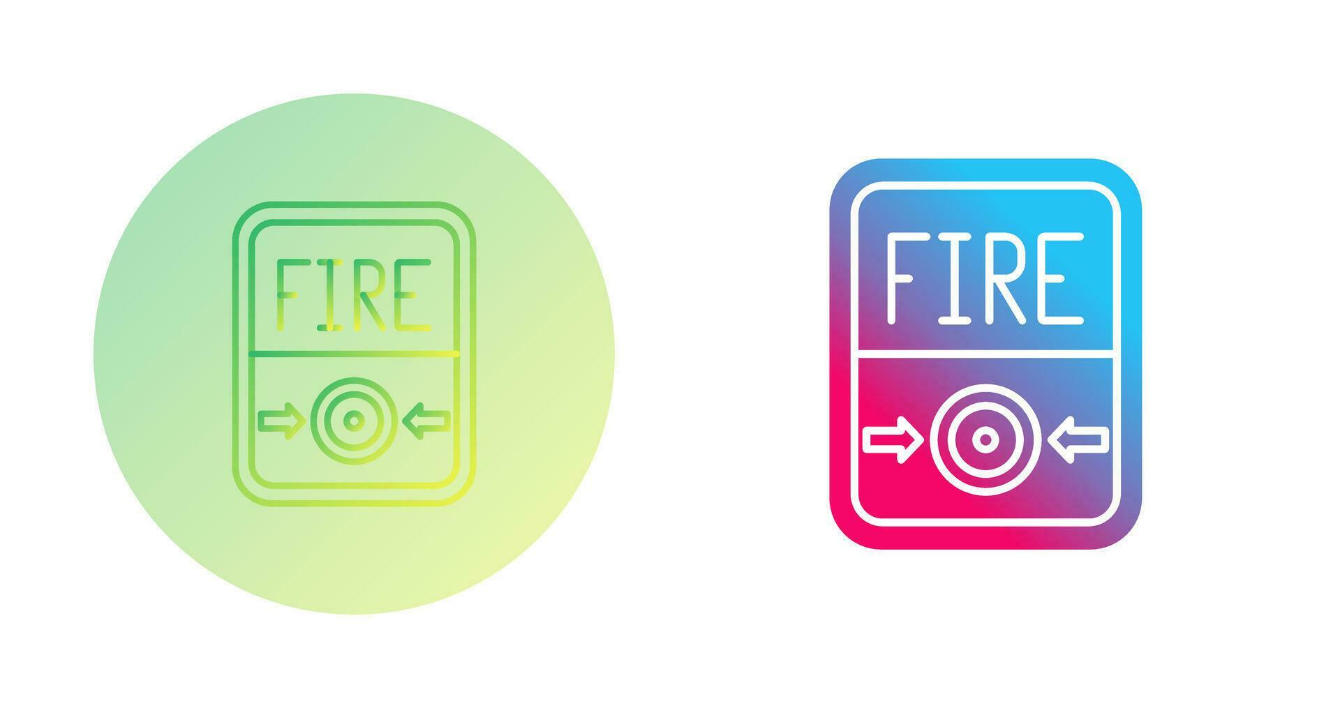 Fire Button Vector Icon 33708505 Vector Art at Vecteezy