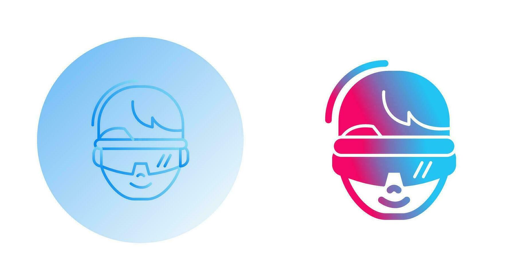 virtual Reality Glasses Vector Icon