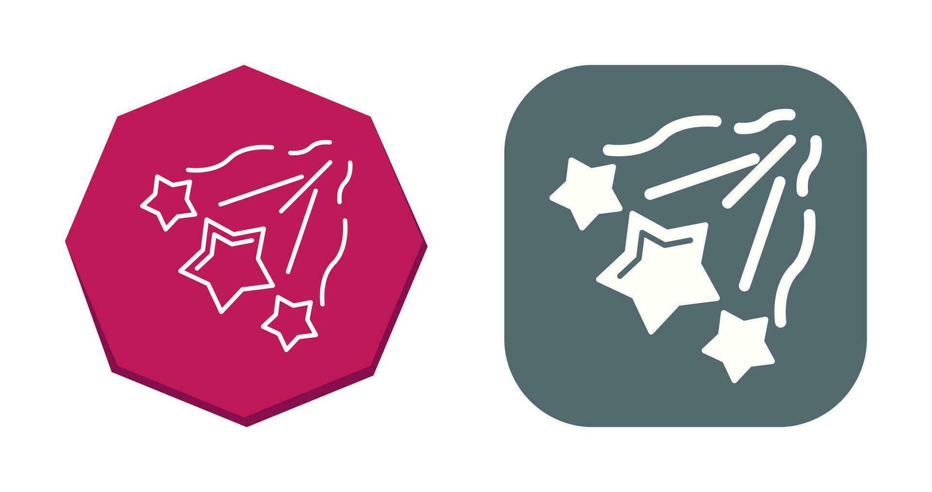 Falling Stars Vector Icon