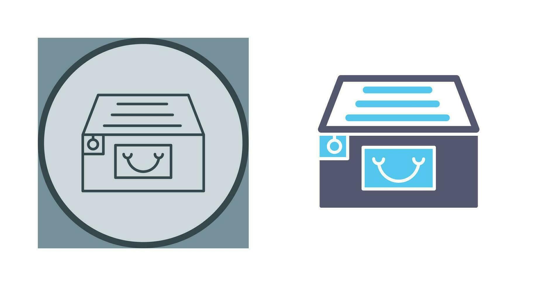 File Cabinet Vector Icon