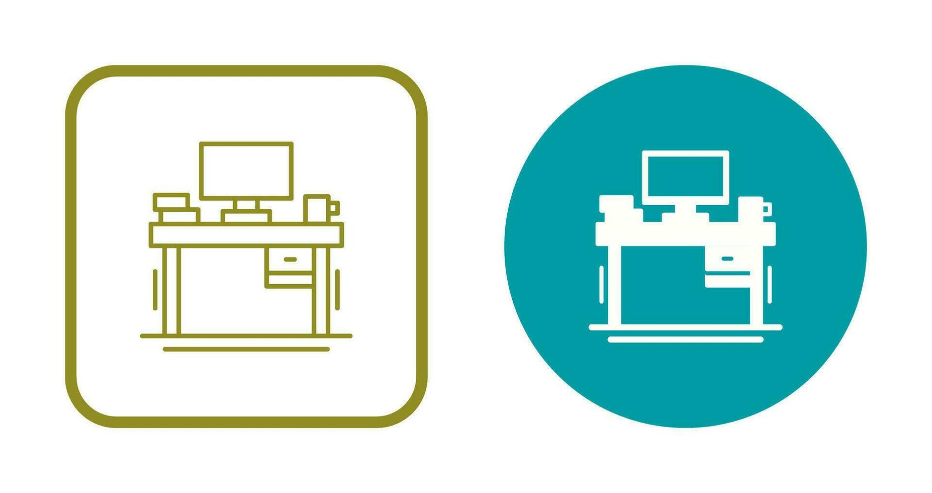Desk Vector Icon