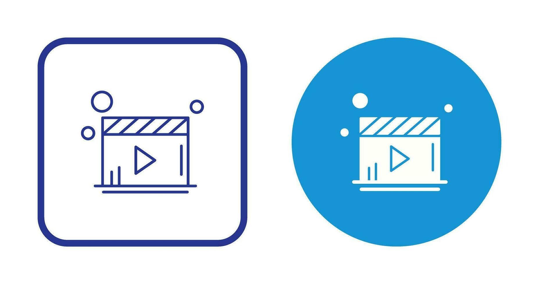 Video Player Vector Icon