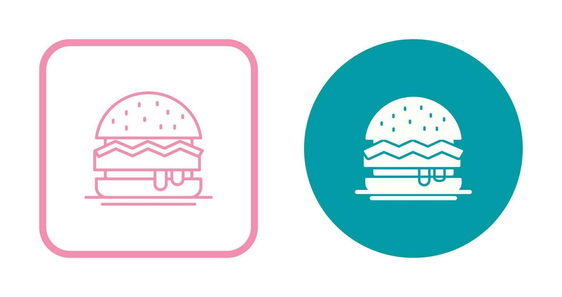 Hamburger Vector Icon