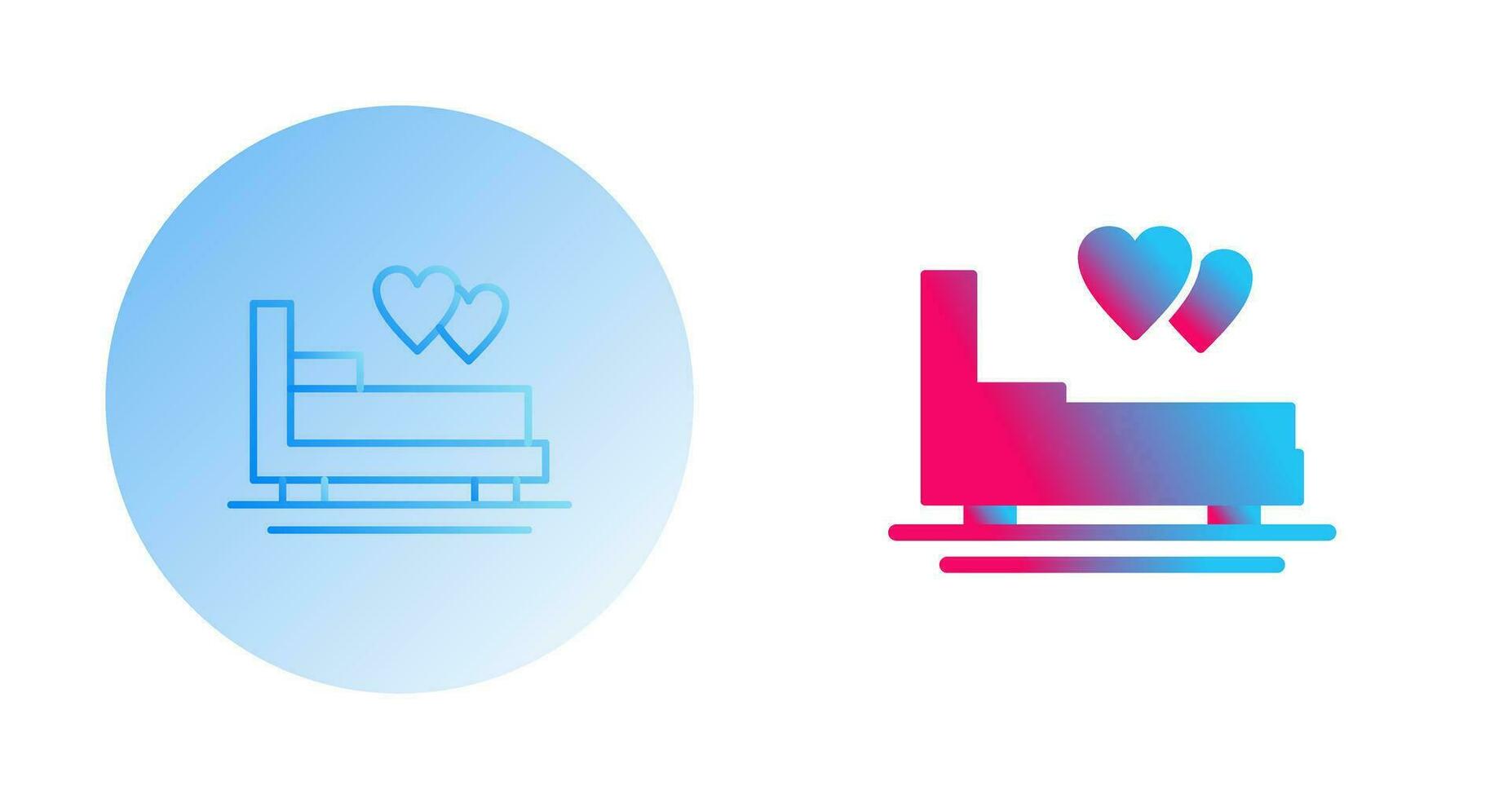 Honeymoon Vector Icon