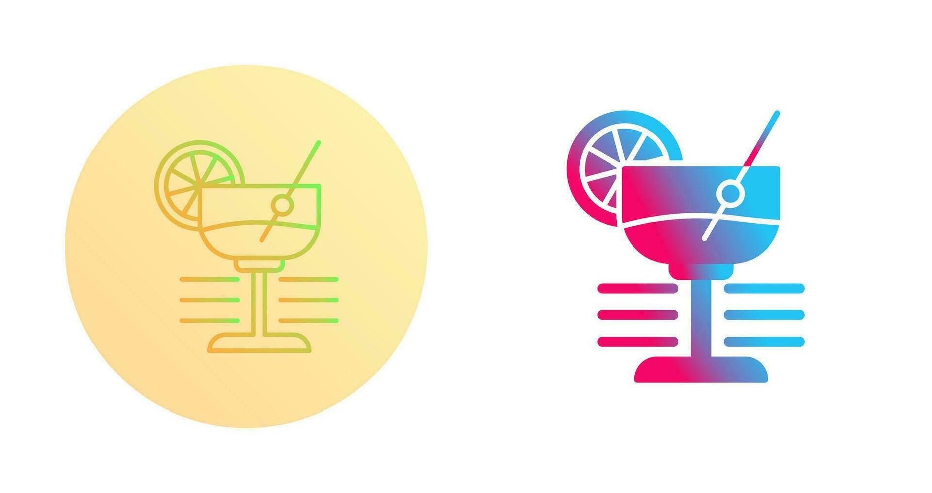 Martini Vector Icon