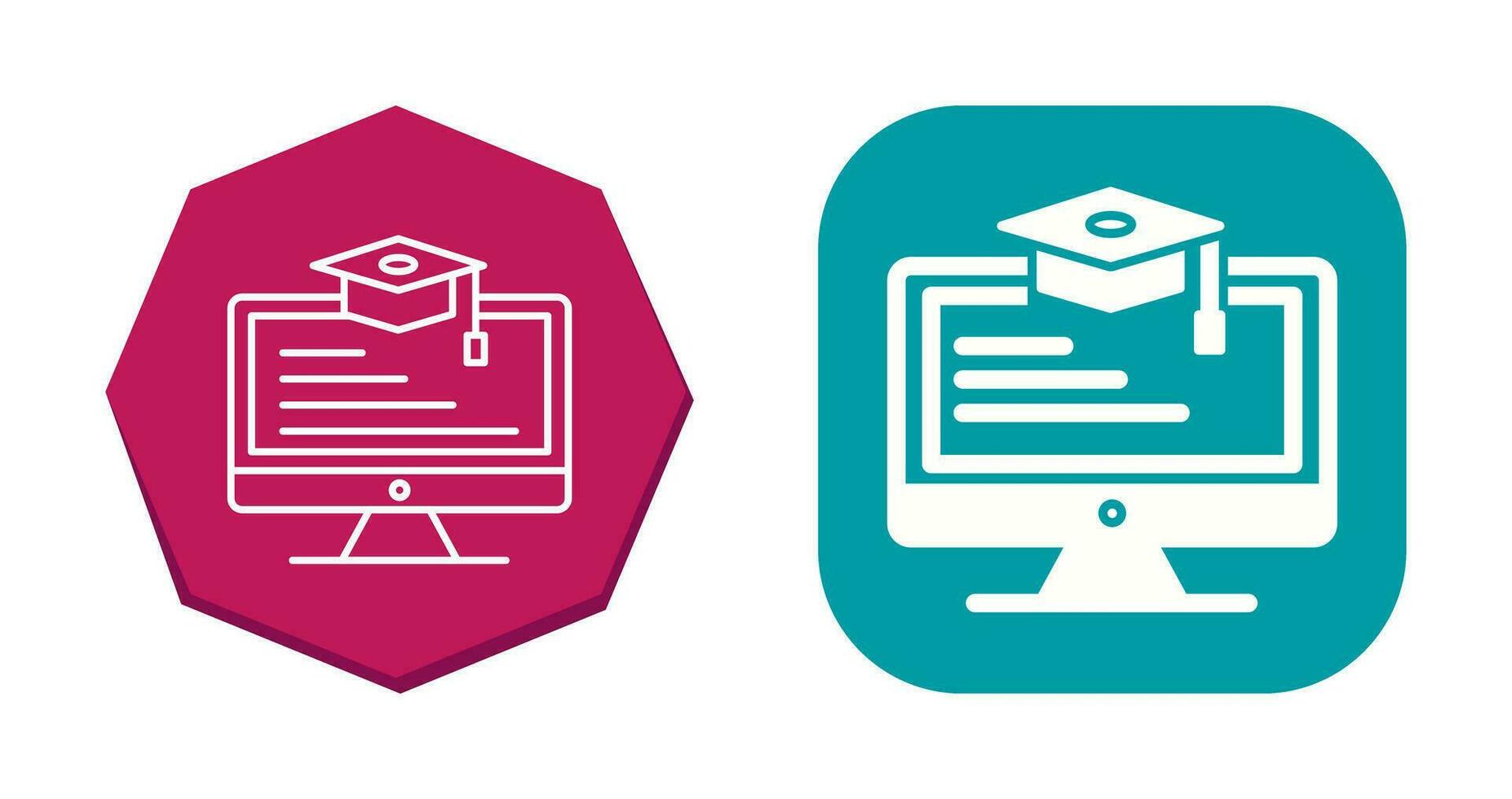 Online Learning Vector Icon