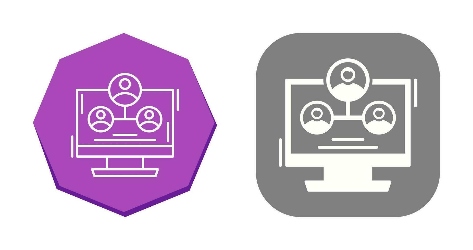 Hierarchy Structure Vector Icon