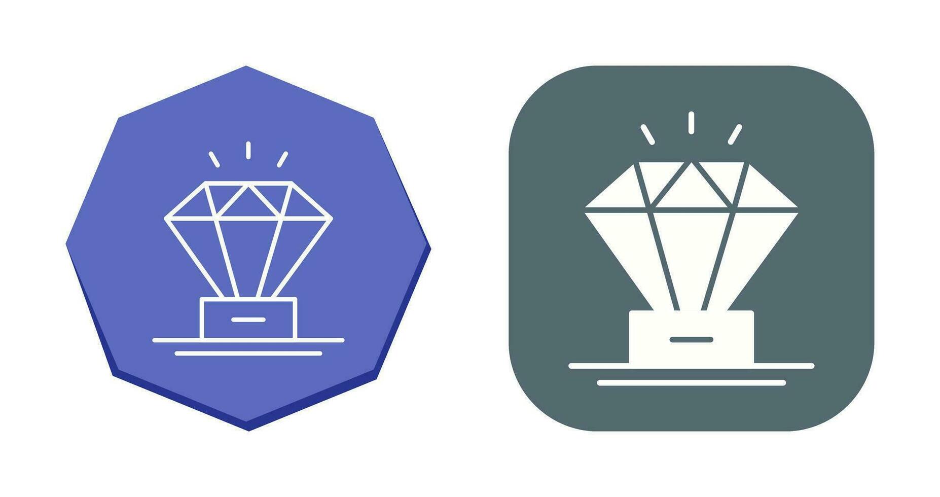 Diamond Vector Icon