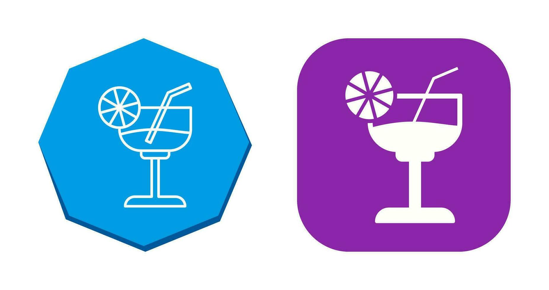 Cocktail Vector Icon