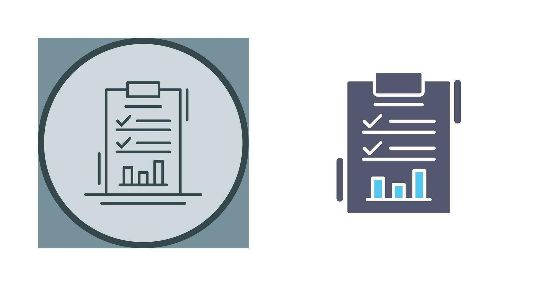 Report List Vector Icon