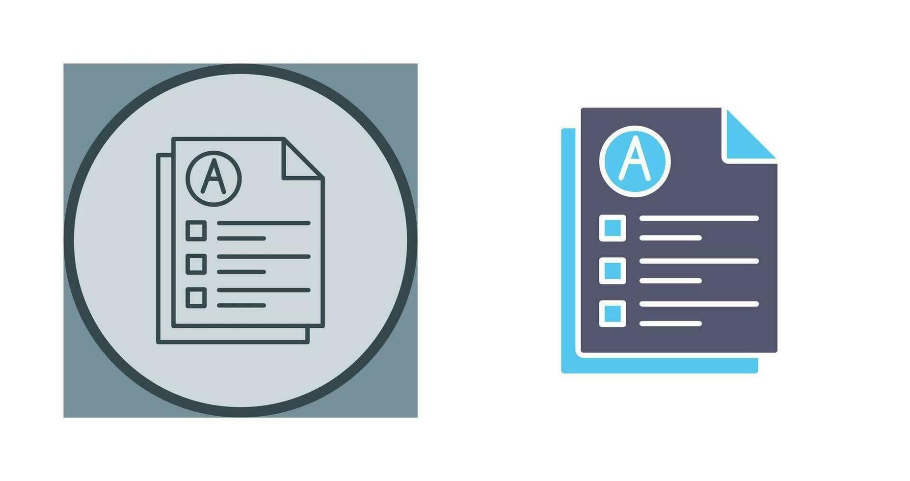 Exam Vector Icon