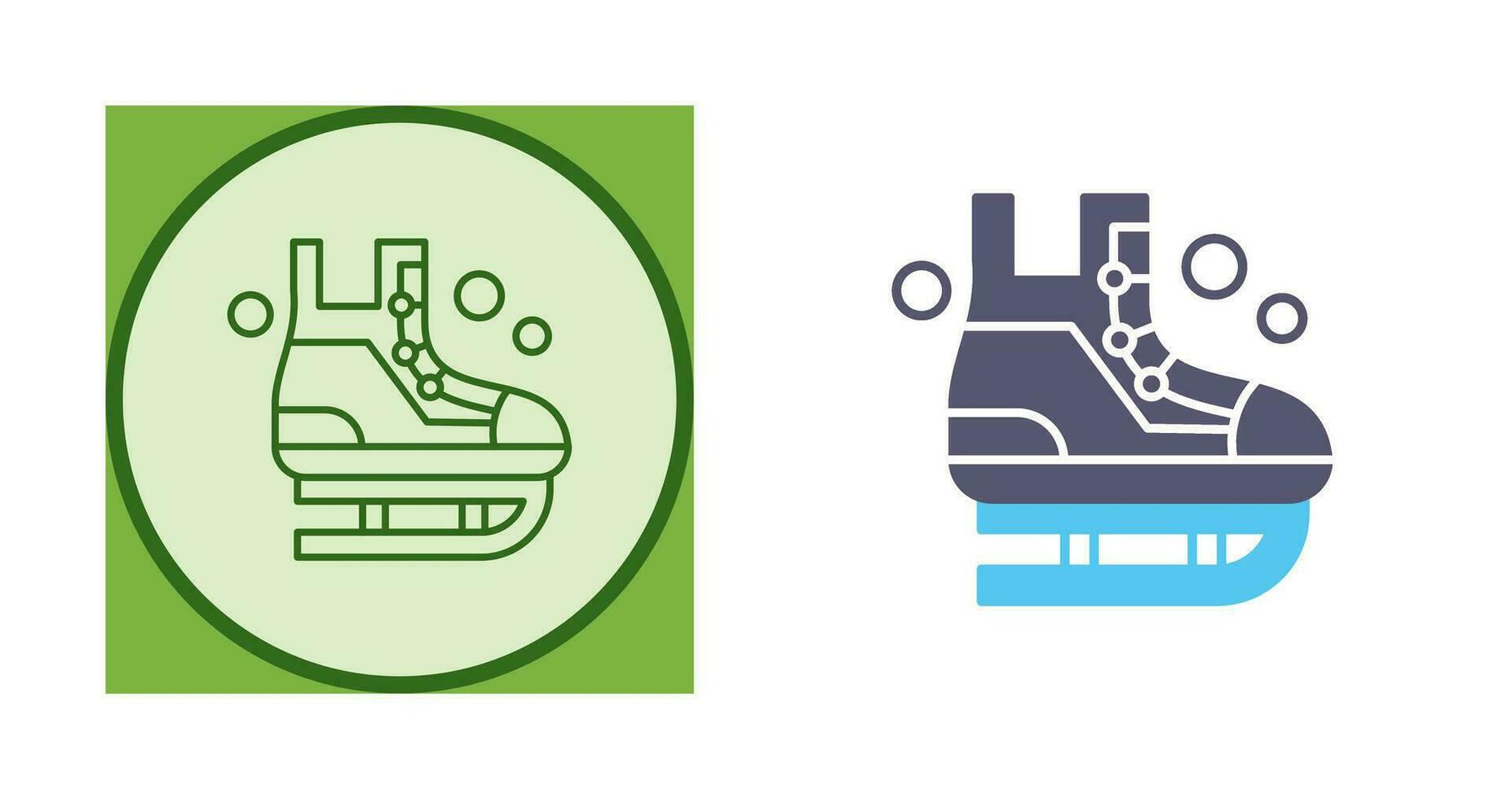 Ice Skating Vector Icon