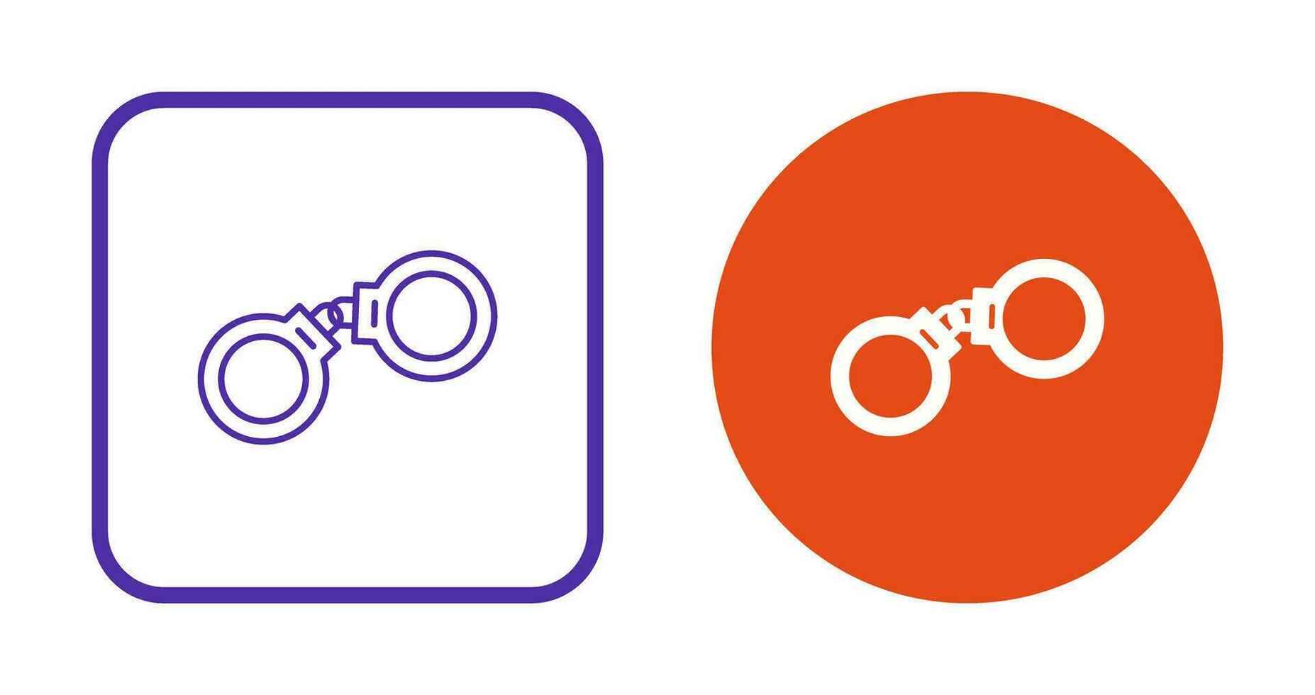 Handcuffs Vector Icon