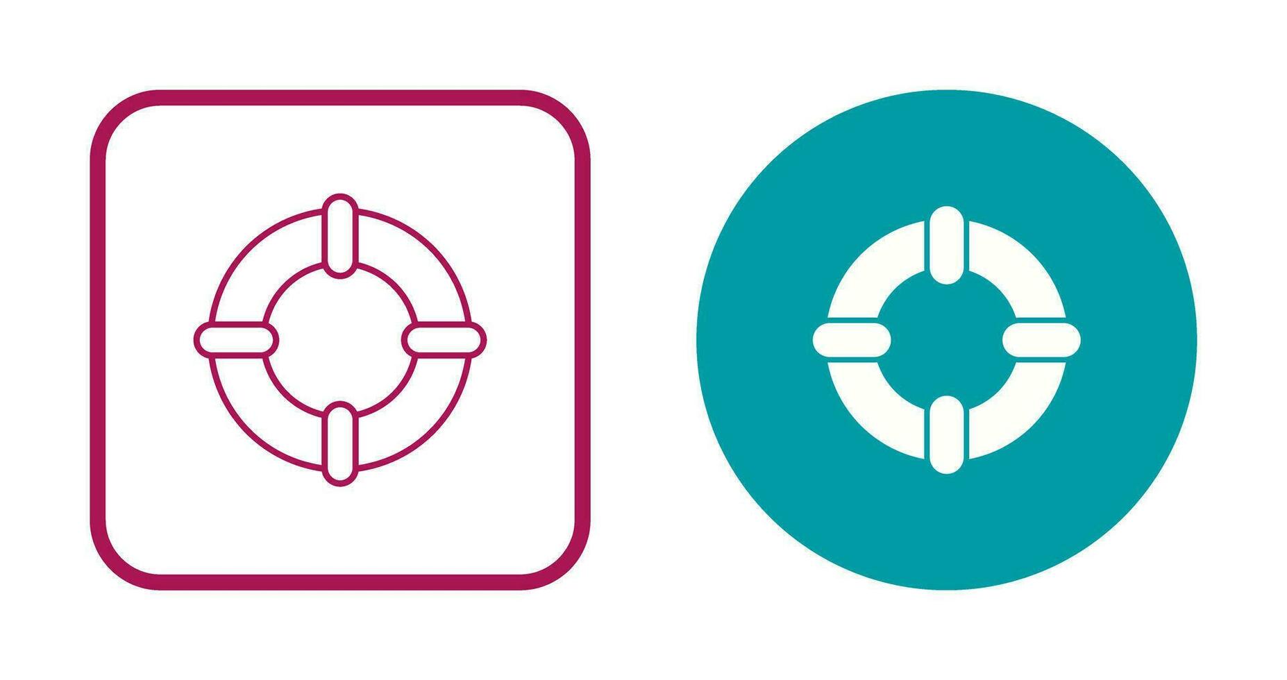 Life Saver Vector Icon
