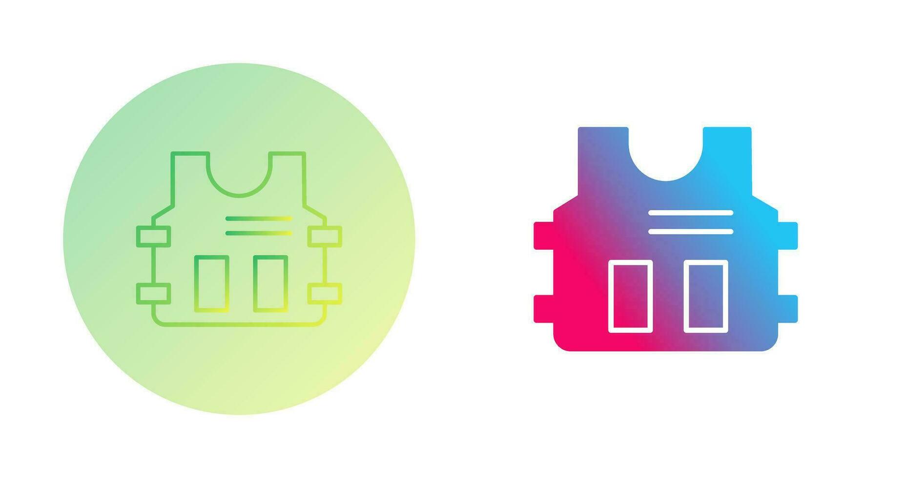 Police Vest Vector Icon