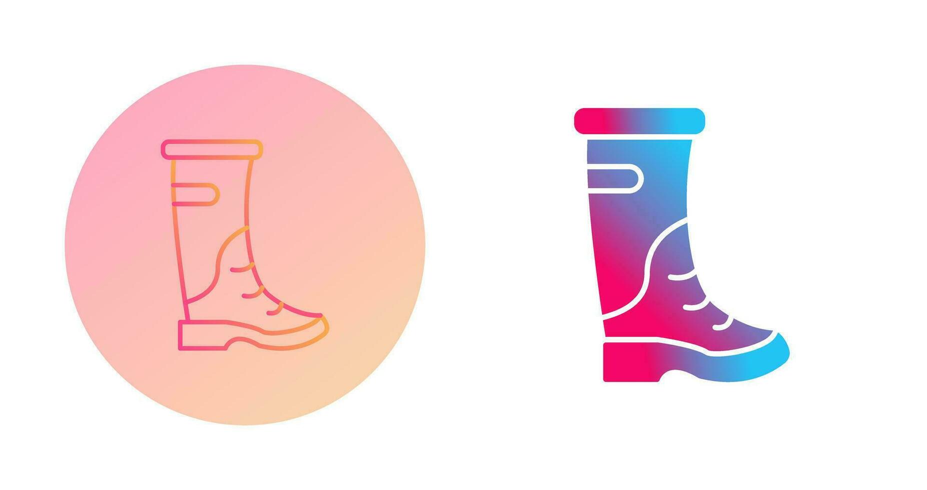 Rain Boots Vector Icon