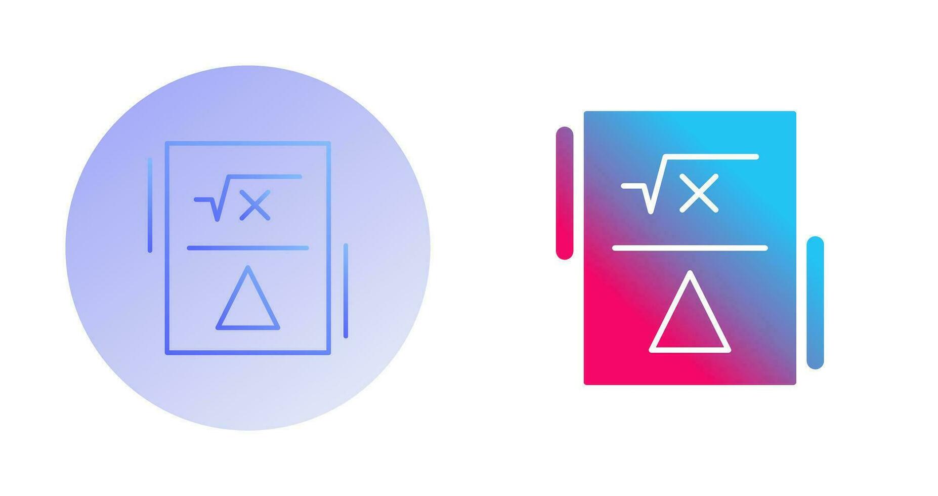 Formula Vector Icon
