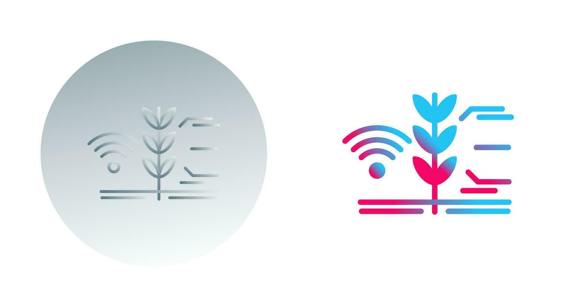 Smart Farm Vector Icon