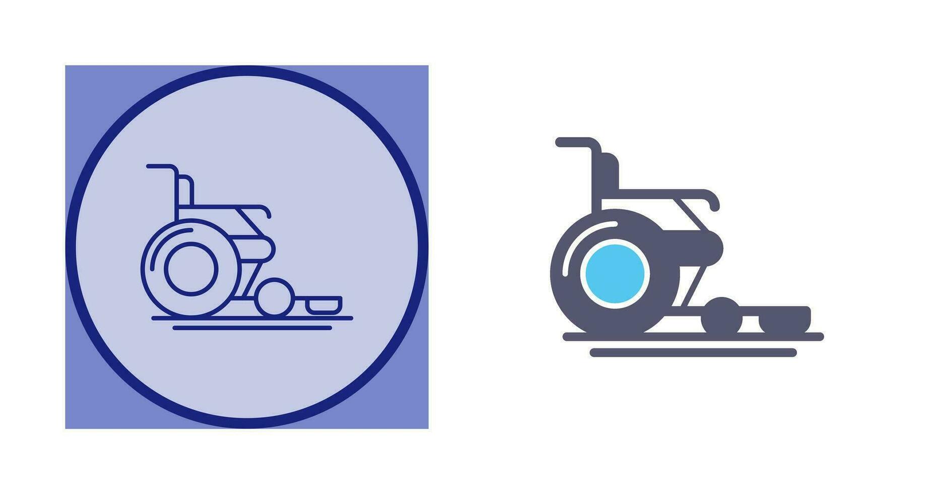 Wheel Chair Vector Icon