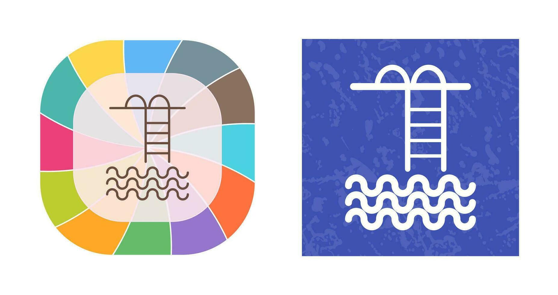Swiming pool Vector Icon