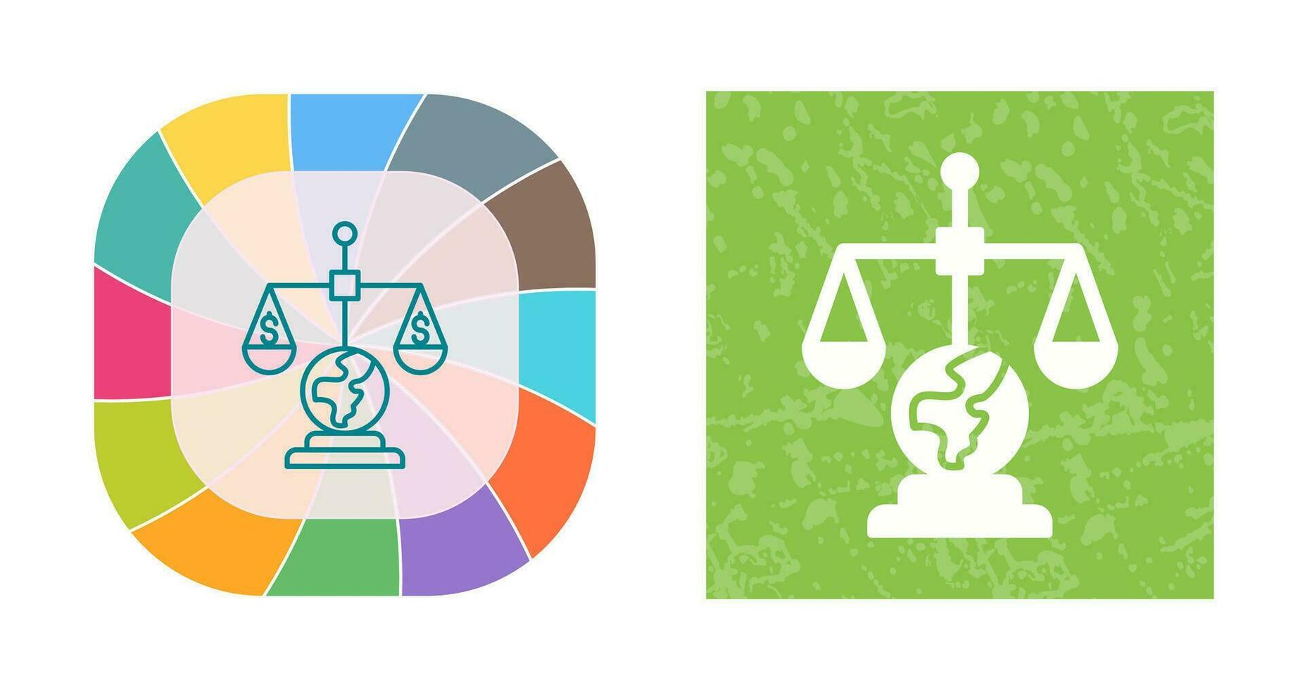 International Law Vector Icon