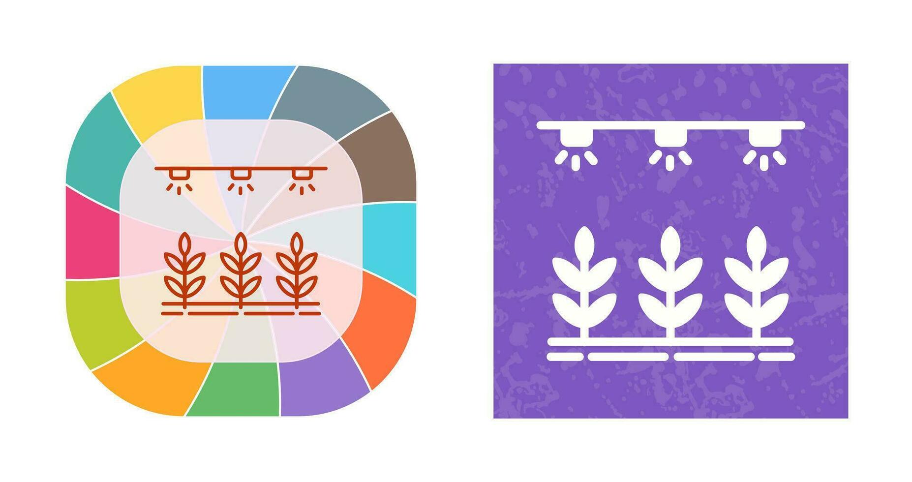 Irrigation System Vector Icon