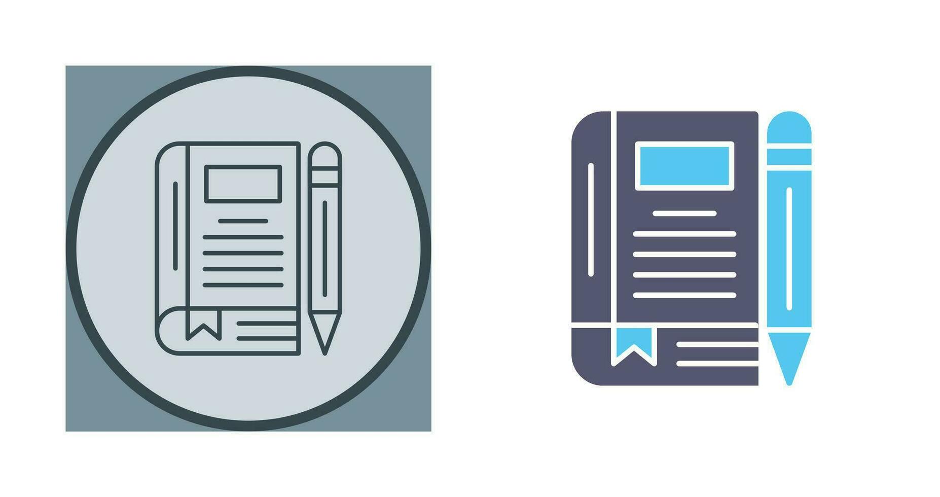Diary Vector Icon