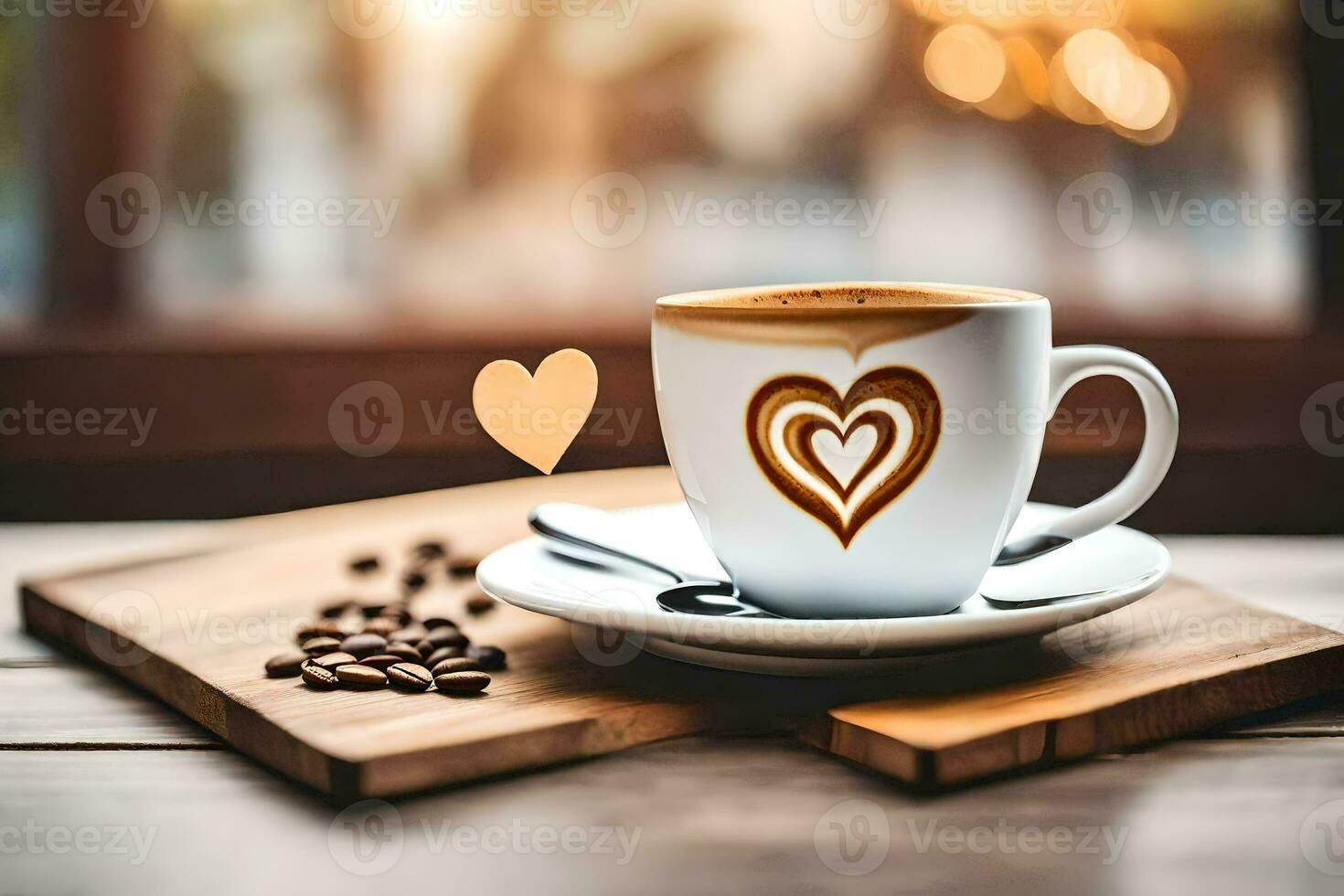 coffee is a great way to start the day. AI-Generated photo