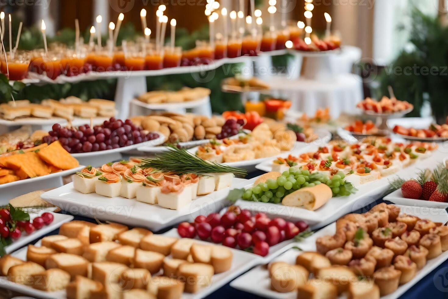A Buffet Table With Many Different Types Of Food AI Generated 33768680 a-buffet-table-with-many-different-types-of-food-ai-generated-33768680