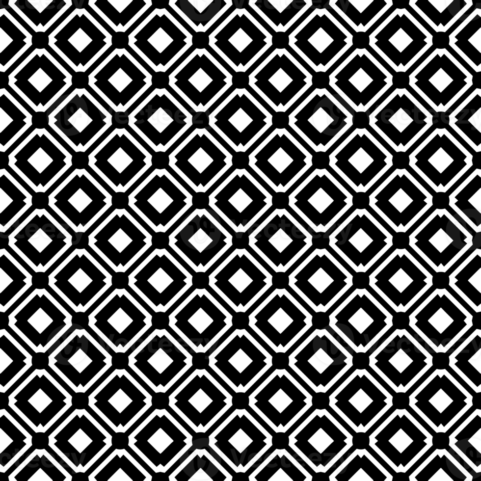 Black seamless abstract pattern. Overlay for background and backdrop. Ornamental design. PNG graphic illustration with transparent background.