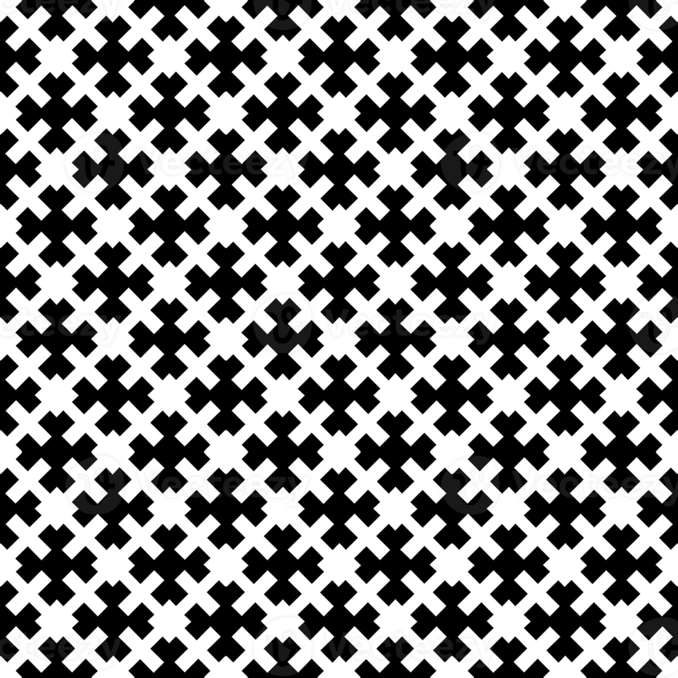 Black seamless abstract pattern. Overlay for background and backdrop. Ornamental design. PNG graphic illustration with transparent background.