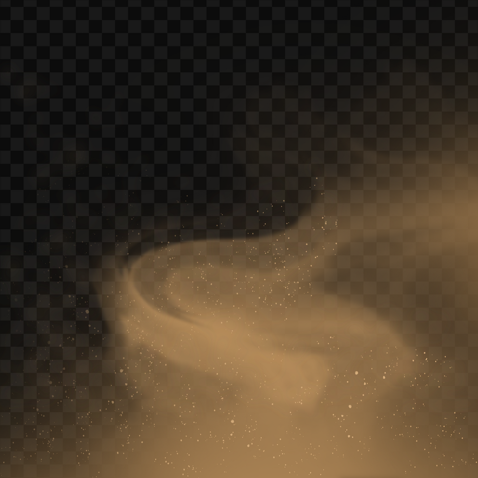 dust sand cloud psd