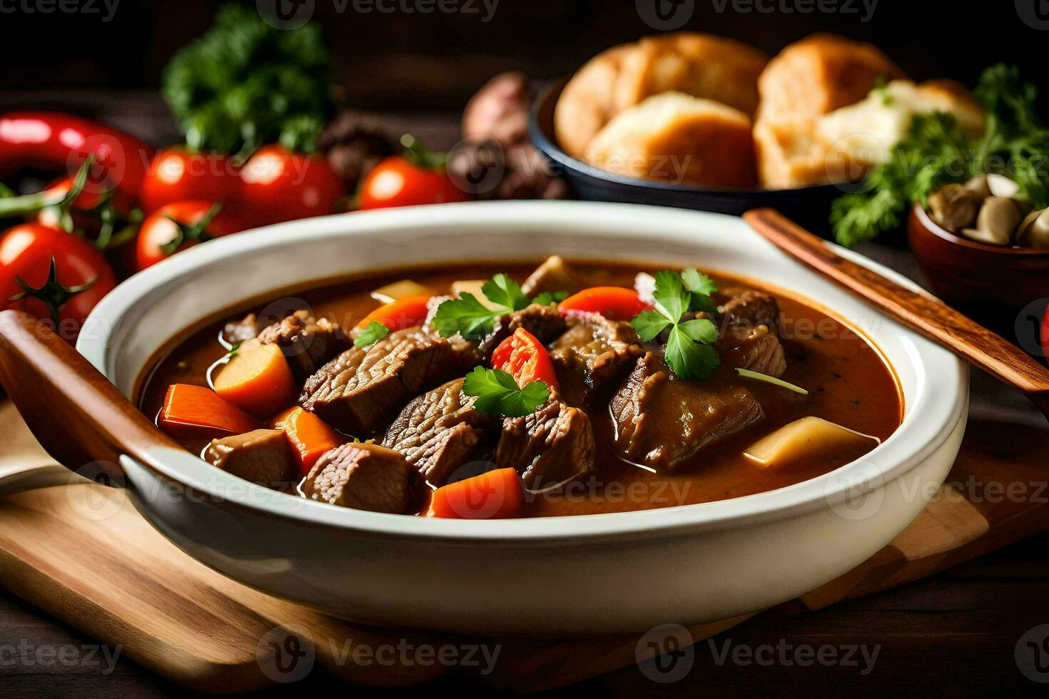 the best beef stew recipes. AI-Generated photo