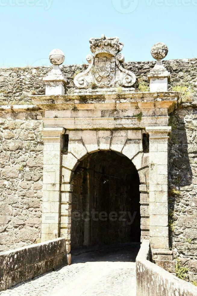 A tunnel entrance photo