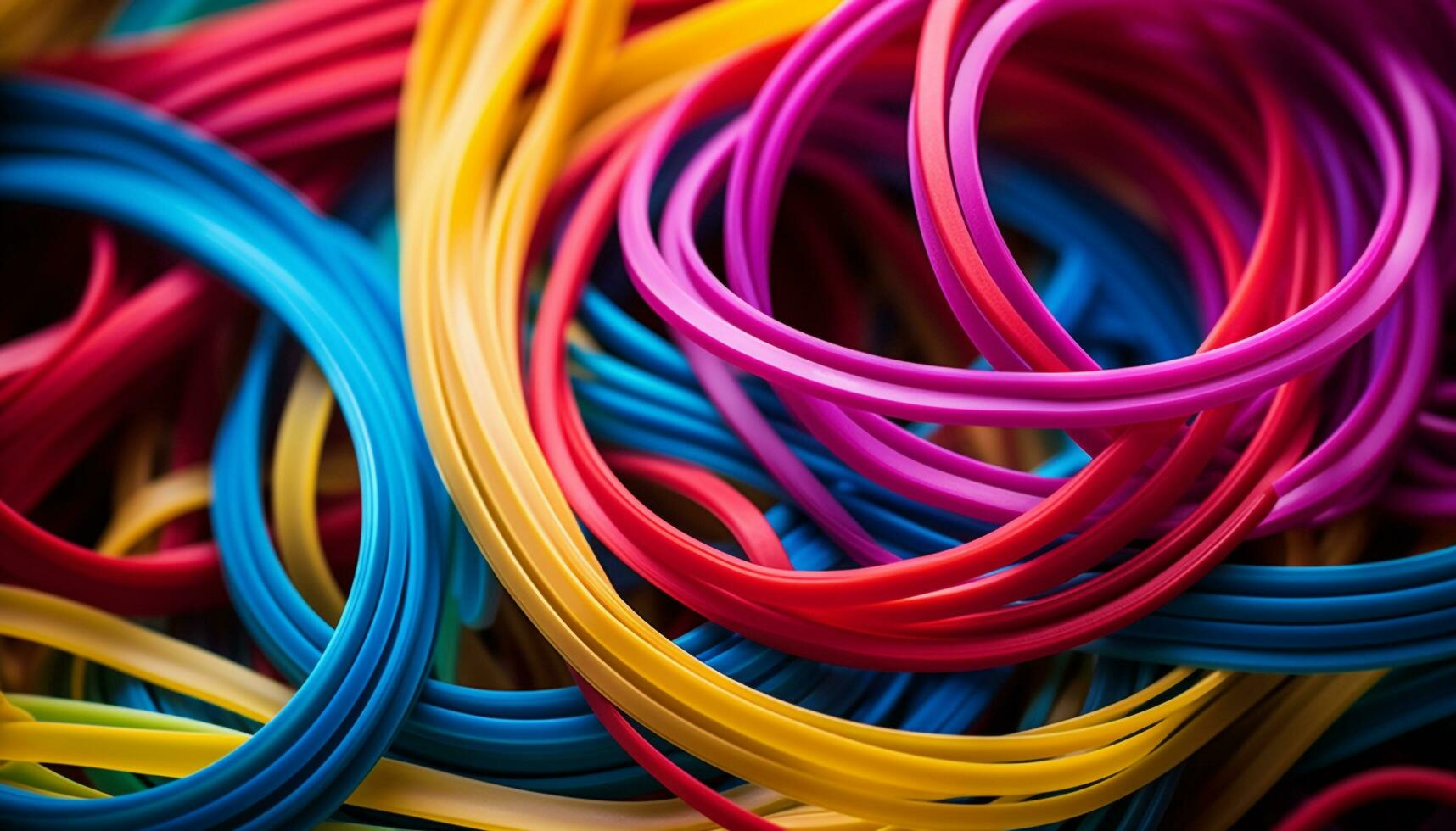 rubber band color photo