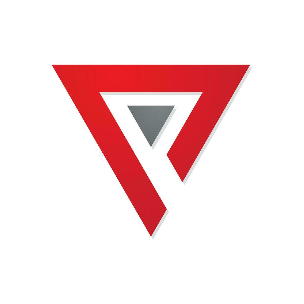 P Letter Logo Template vector