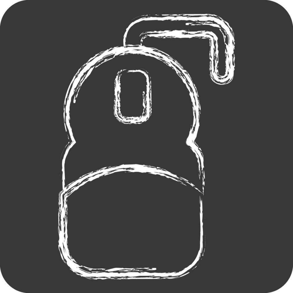 Icon Mouse. related to Computer symbol. chalk Style. simple design editable. simple illustration vector