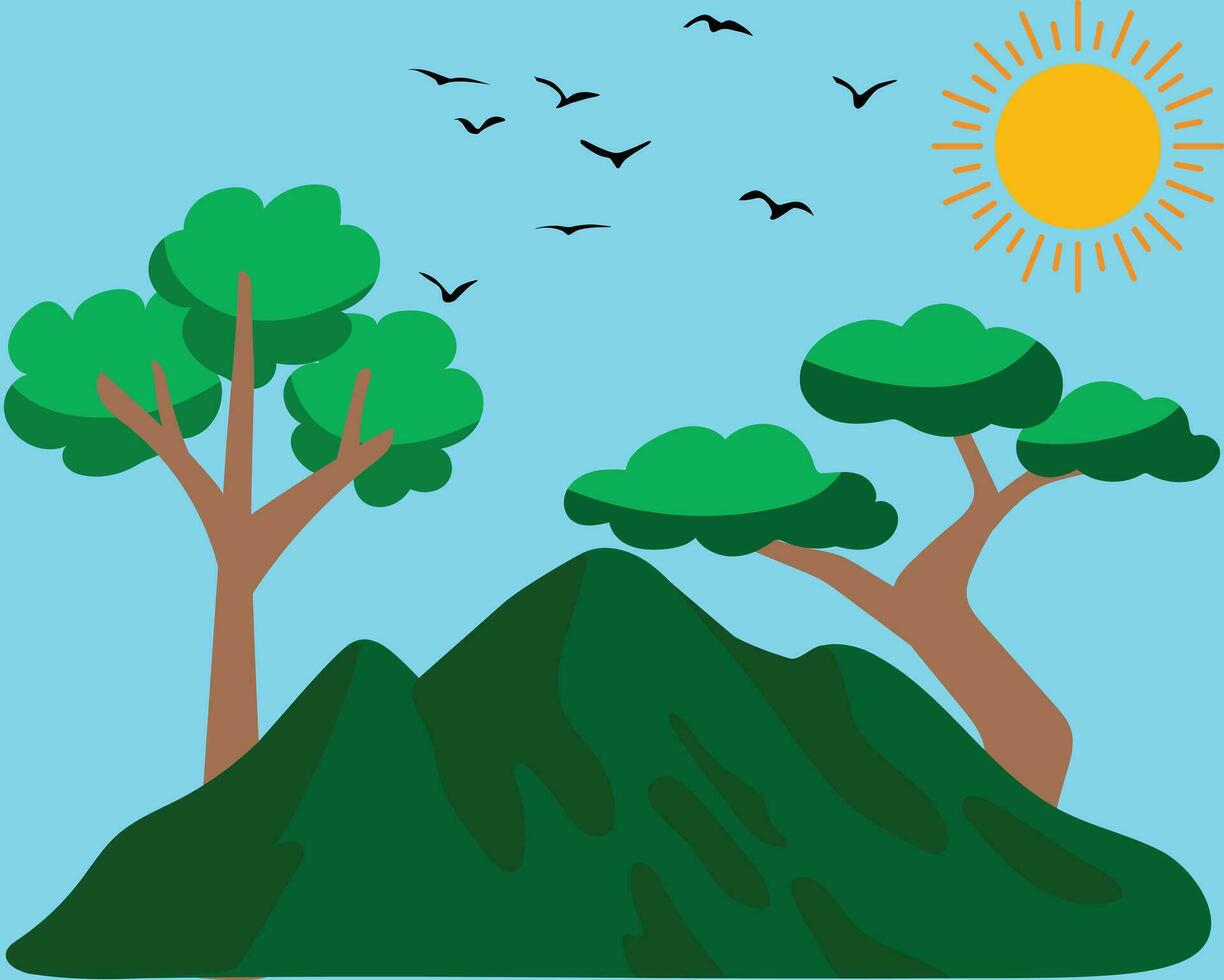 Natural Landscapes vector