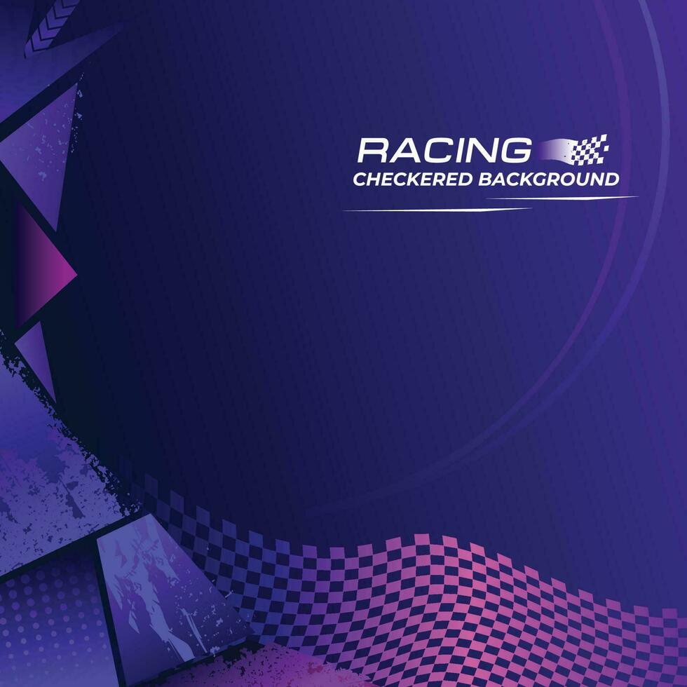 Racing Sports Background Vector Illustration