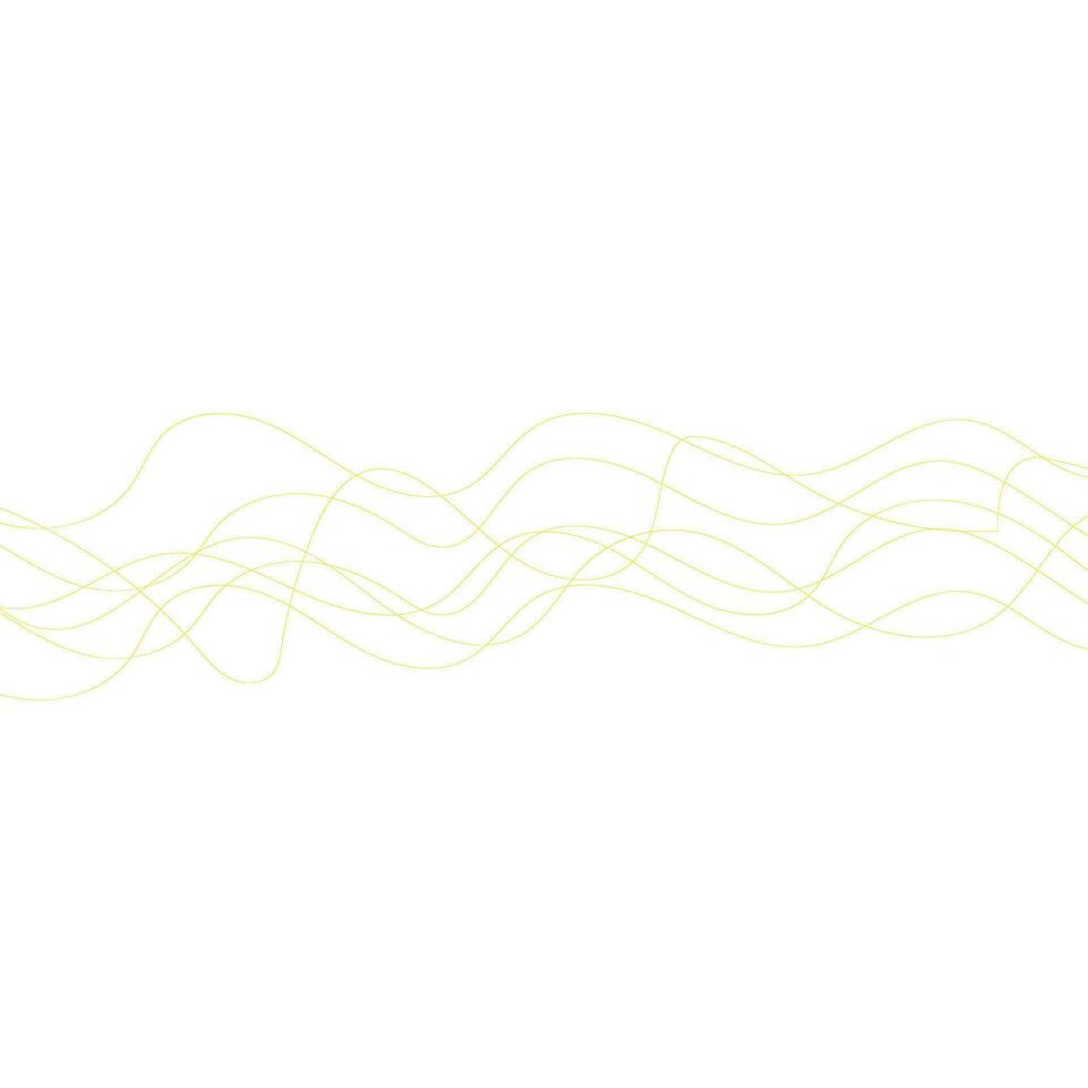 simple modern abstract vector wavy yellow color chaotic line pattern art work, perfect for background, wallpaper