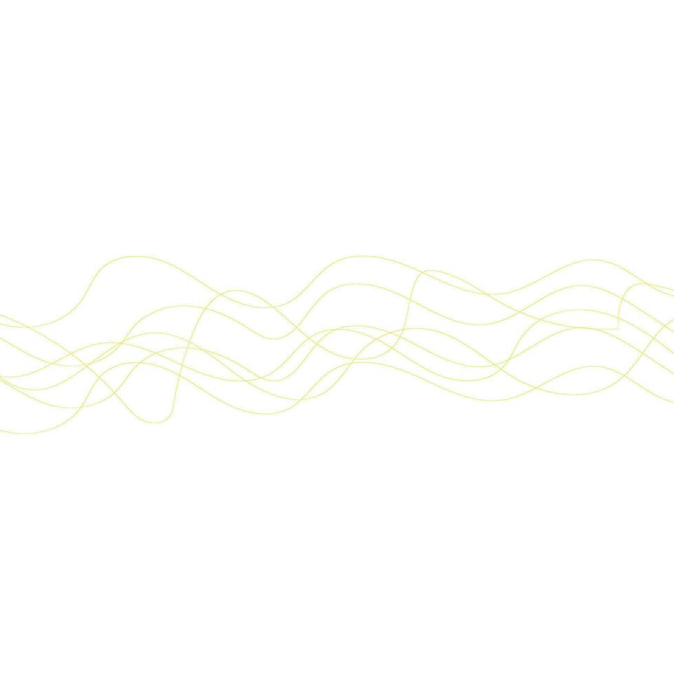 simple modern abstract vector wavy yellow color chaotic line pattern art work, perfect for background, wallpaper