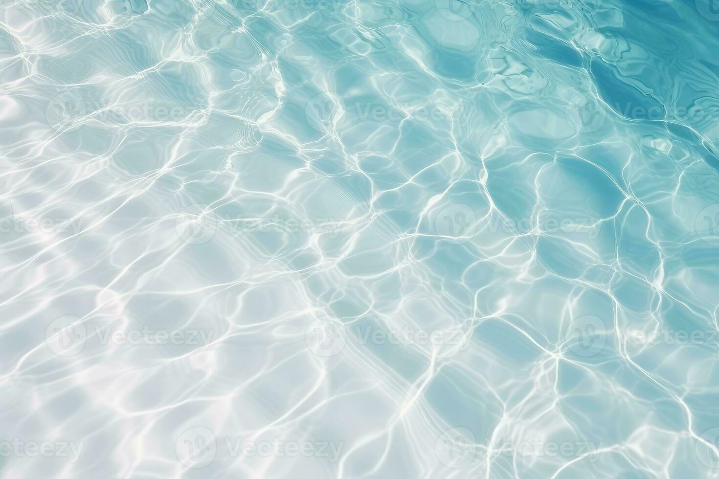 Top view of abstract water texture on background, Generative AI. photo