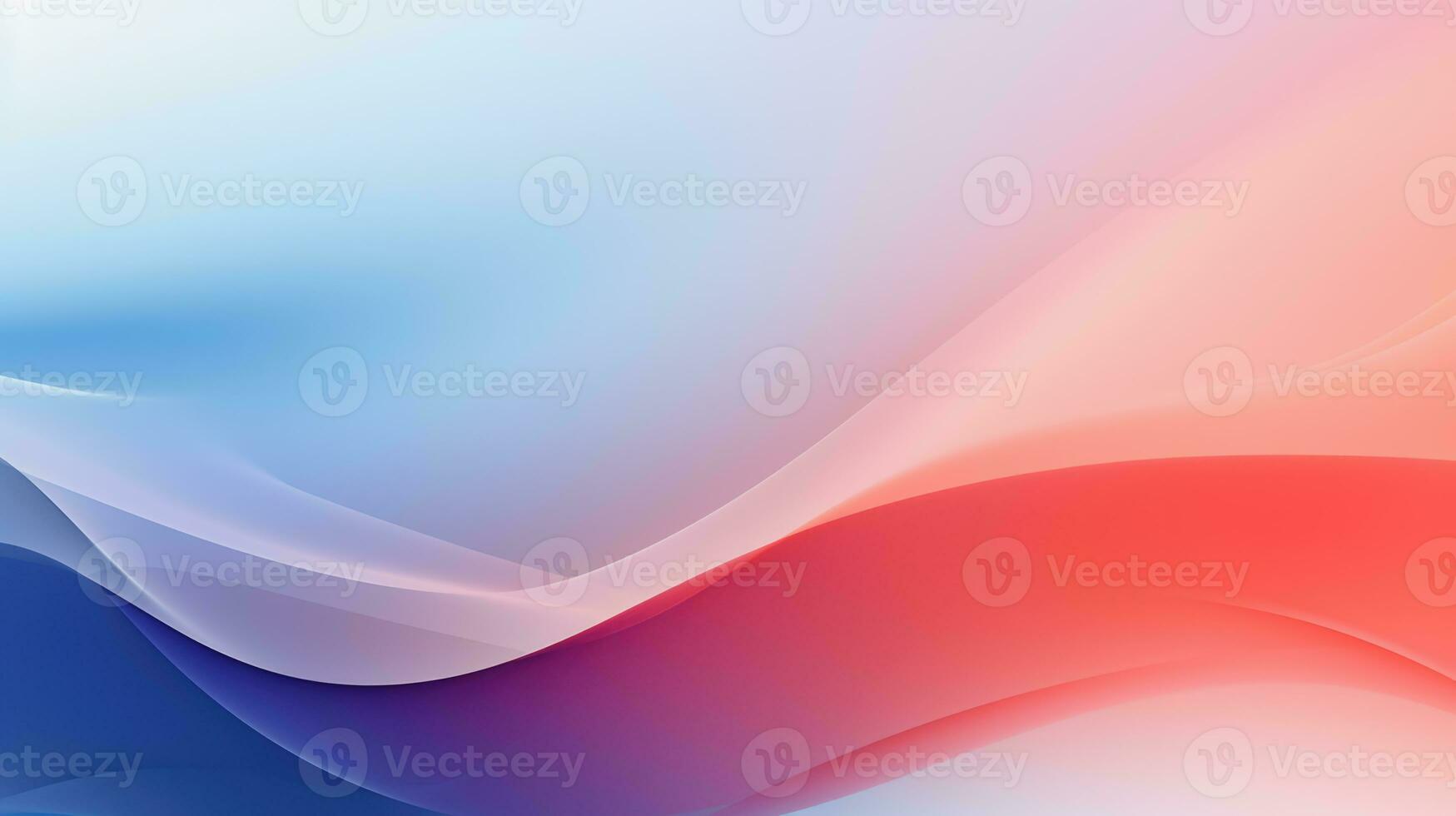 Abstract gradient colorful background, Generative AI. photo