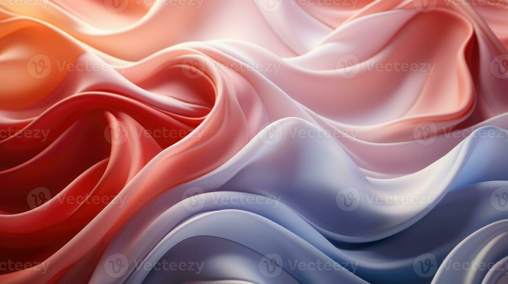 Light colored Pure Silk Charmeuse Fabric Crepe Satin Fabrics Sewing Craft Width texture wallpaper. AI generative photo